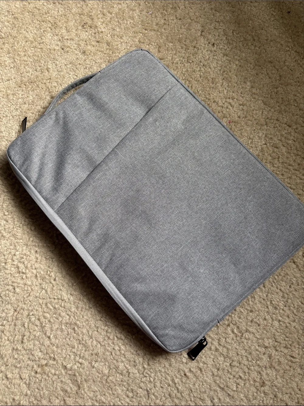 Gray Laptop Sleeve Carry Case